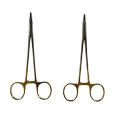 2 Hu-Friedy NH5038 Crile Wood Perma Sharp Needle Holder 6"