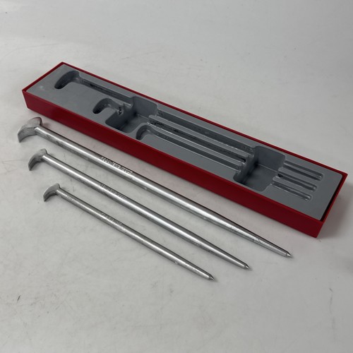 Teng TTXPB3 3 Pezzi Acciaio Rotolo Testa Tacco Pry Demolizione Leva Barra Set 12",16", 20" - Foto 16 di 24