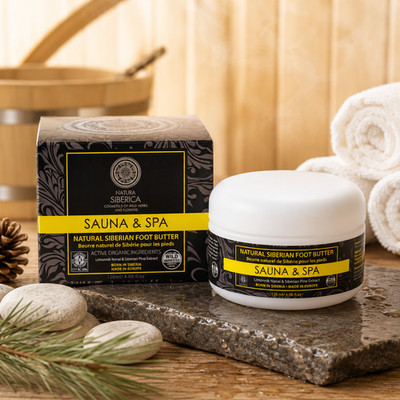 Natura Siberica Sauna & Spa Natural Siberian Foot Butter 120 ml Dry Feet Care