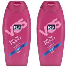 VO5 Give Me Moisture Shampoo - 2×400ml
