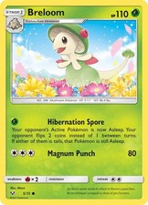 Breloom 573 Shining Legends Common Pokemon Tcg Lp