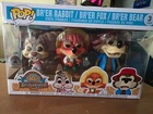 Disney Parks Exclusive Splash Mountain Brer Rabbit Fox Bear 3 Pack Funko Pop