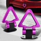 Voiture universelle SUV violet triangle piste style course crochet de remorquage look décoration