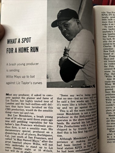 TV Guide 1963 October 5 PHIL SILVERS Elizabeth Taylor Willie Mays Carol Lawrence - Picture 3 of 5
