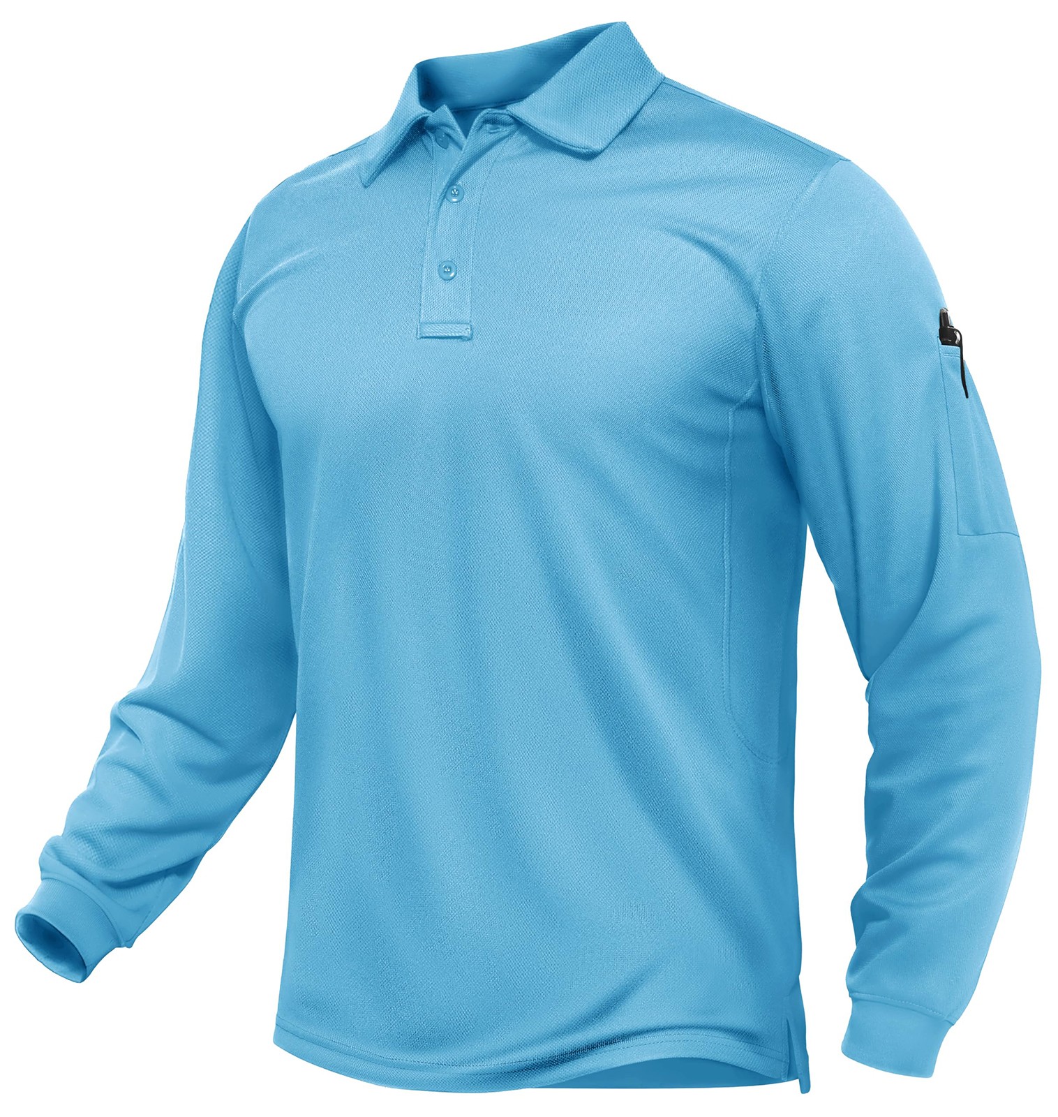 Polo Shirts Long Sleeve Moisture Wicking Performance Hiking 