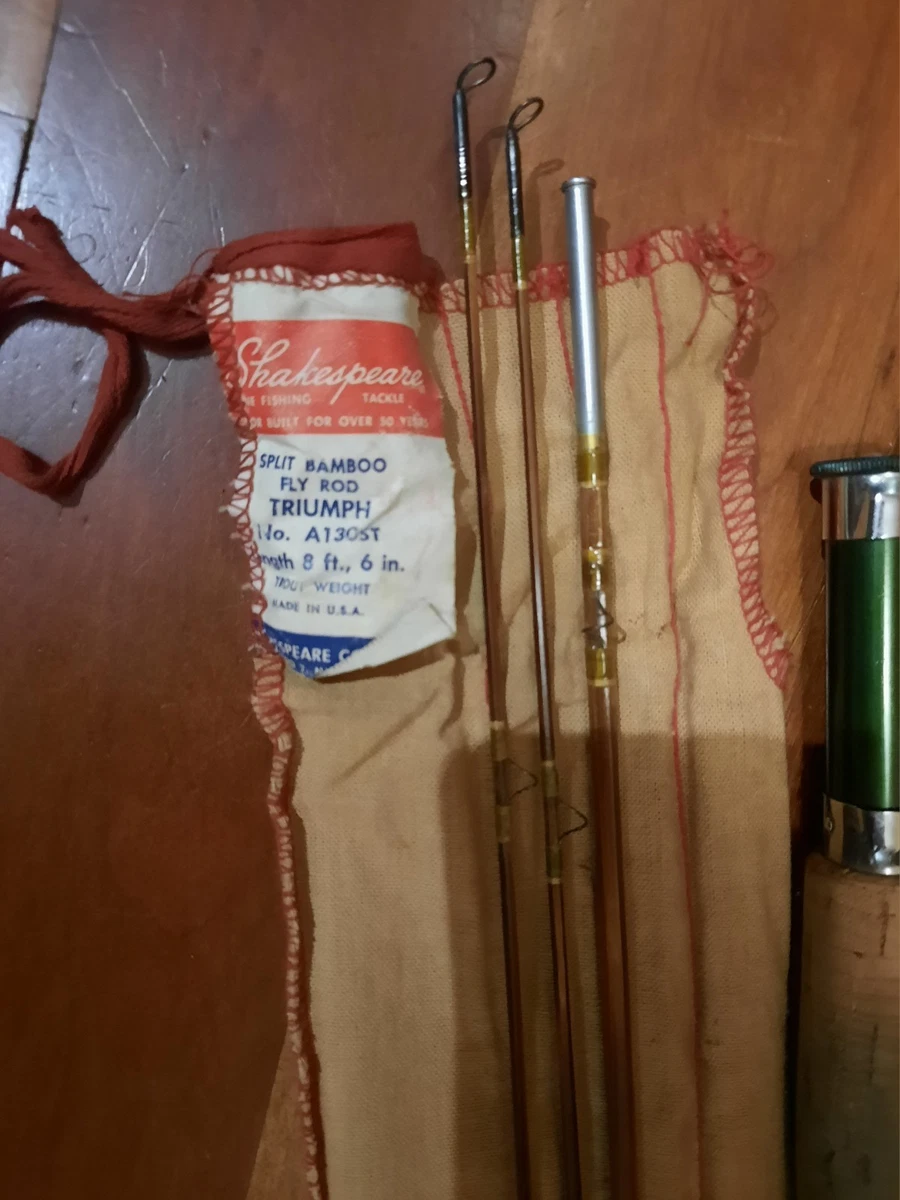 Shakespeare Fly Fishing Vintage Fishing Rods Bamboo Shaft/Blank