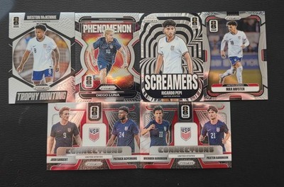 2026 Panini Prizm FIFA World Cup USA 25 Card Lot Weah /215 Silver RC