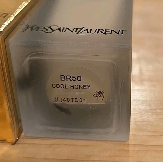 Yves Saint Laurent All Hours Foundation - BR50 (Cool Honey) New 0.84 oz RP: $65 - Image 2 of 4