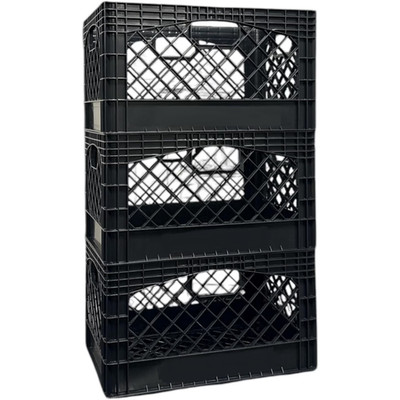 Pack Milk Crate Black