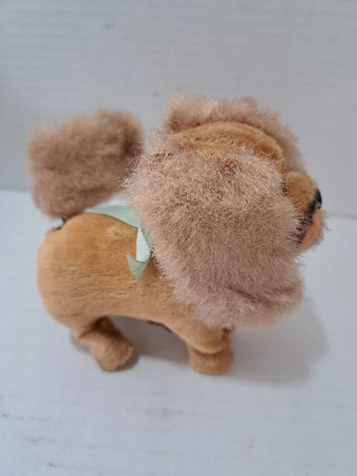 Juguete mecánico vintage para perro pequinés Alpes y caja falta bola funciona Foto 4 de 4