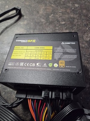 Chieftec SFX Netzteil 650W 80 PLUS Gold CSN-650C modular 20+4/4+4/6+2