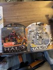 Halo McFarlane Toys Spartan Soldier EOD White and Spartan Mark V Red Bundle
