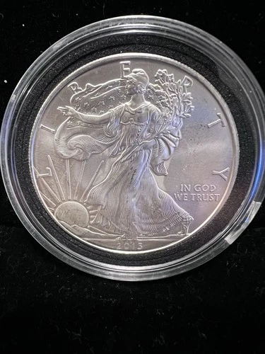 2013 American Silver Eagle $1 • 1 oz .999 Fine Silver • BU • Beautiful Coin!