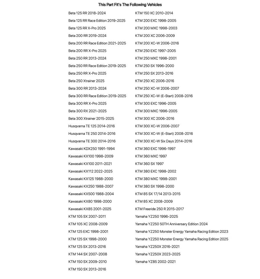 Kit de tornillos de ajuste de carburador Tusk negro para KTM Freeride 250 R 2015-2017 Foto 4 de 4