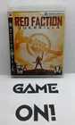 Red Faction: Guerrilla (PlayStation 3, 2009) Complete w/ Manual - Fast Free Ship
