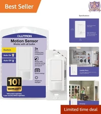 Motion Sensor Light Switch Indoor White Automatic Occupancy Vacancy Smart