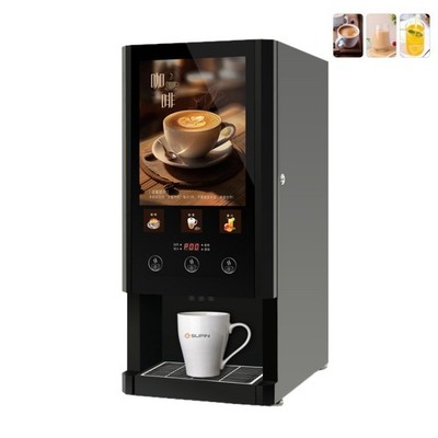 Flavors Commercial Instant Coffee Maker Office Coffee Machine
