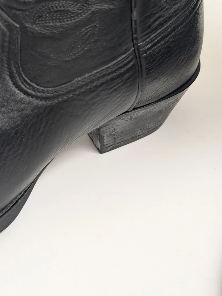 Ariat Black Leather Western Cowboy Boots Women’s 7B Style 15770 - Image 4 of 4