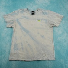 HUF Lost Farm Tie Dye T-Shirt Men's Medium Graphic Skate Streetwear Tee