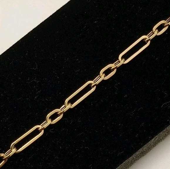 Pulsera oro 18k 750 mls. Con Eslabones. 19 Cm. Ref 2124294