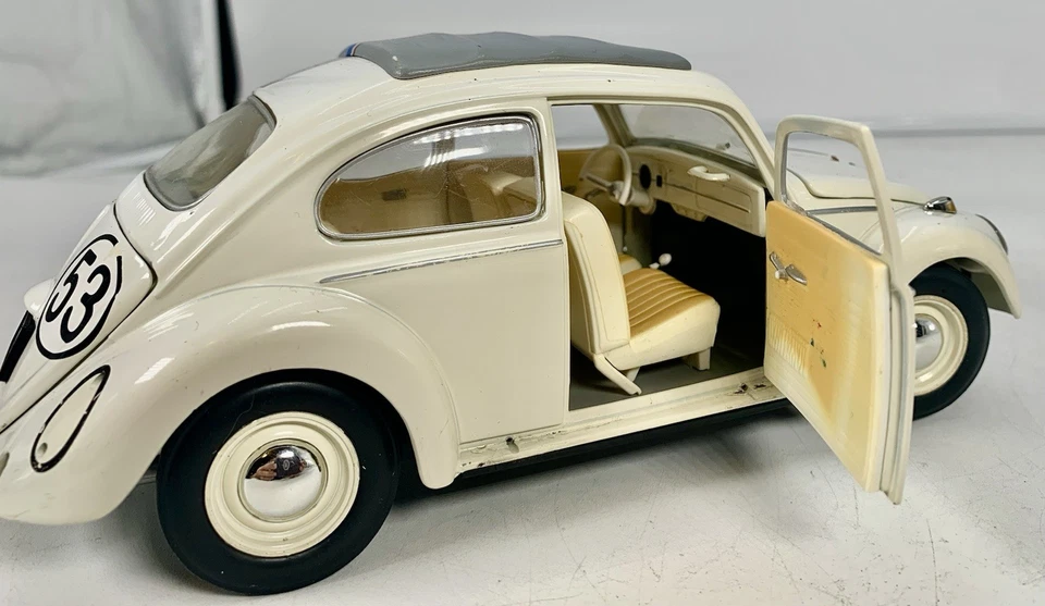Johnny Lightning #53 2003 Herbie The Love Bug 1/18 diecast Disney VW Beatle 8"" Foto 4 de 4