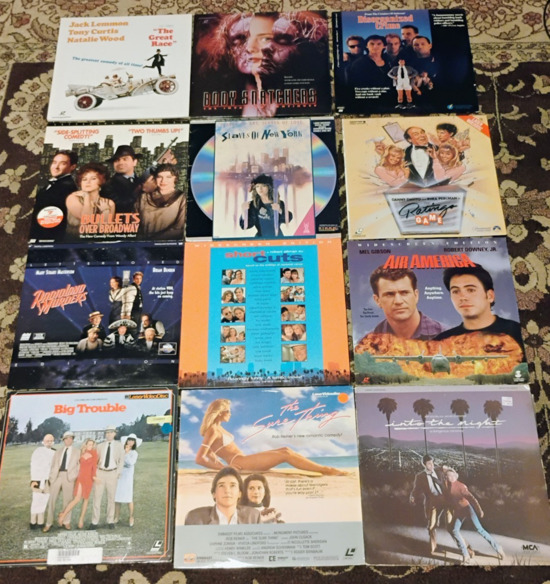Laserdiscs 6 for $30 free shipping, you pick from list.