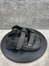 Birkenstock Sandals Mens Size 8 Tatacoa Futura Black Birko-Flor Adjustable Strap