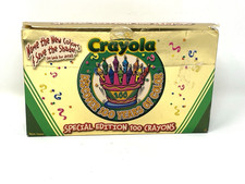 Crayola Special Edition, 100 Crayons, Discover 100 Years of Color, Open Unused