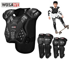 WOSAWE Motorrad Brustpanzer Rückenschutz Wes...
