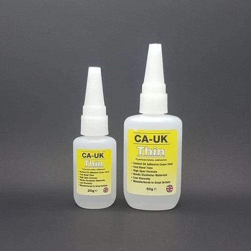 CLARKE 50 grammi CA-UK adesivo istantaneo sottile cianoacrilato CAO26
