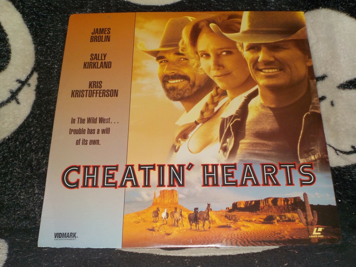 Cheatin' Hearts NEW SEALED Laserdisc LD James Brolin Sally