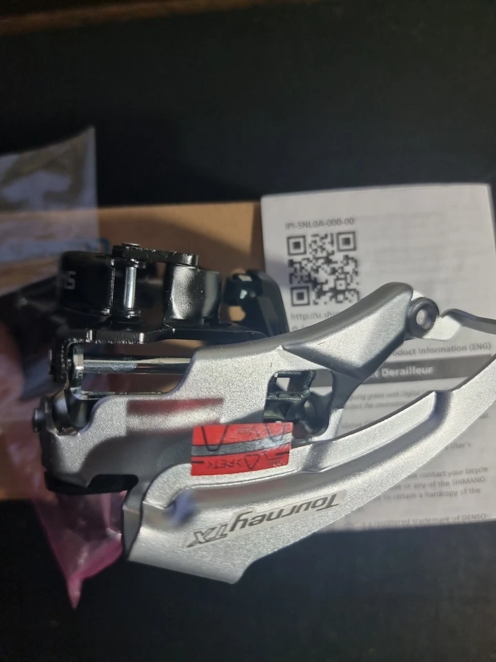 SHIMANO TOURNEY FD-TX800 6/7/8Speed MTB Front Derailleur Dual Pull 34.9mm  - Image 2 of 4