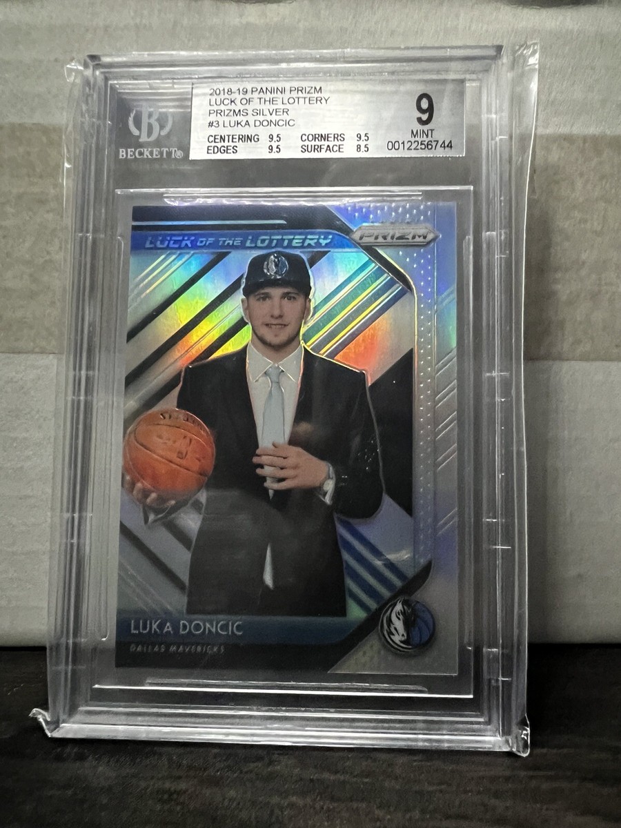 BGS9 2018-19 Prizm Silver Luka Doncic RC Luka Doncic 2018-19