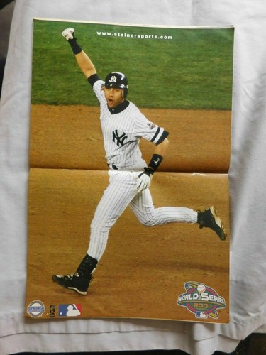 1997 Steiner Sports Great Moments Derek Jeter + 2 Jeter poster inside - 第 2/4 張圖片