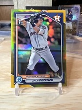 Zach Dezenzo 2024 Bowman Chrome Bowman 1st True Gold  47/50 Mint