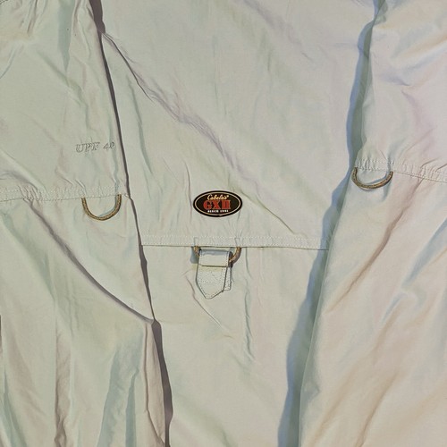 Cabela's Guidewear GXII Mens 2XL Baby Blue UPF 40 Pockets Hiking Camping GUC - Picture 6 of 8