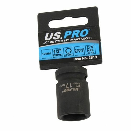 Tekton - Impact Socket: 1/2 Drive, 21 mm Socket, Hex Drive | MSC Direct