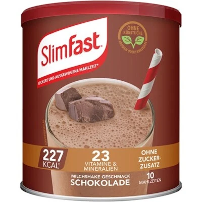 ALLPHARM VERTRIEBS GMBH SLIM FAST Pulver Schokolade 375g - vom med.Fachhändler