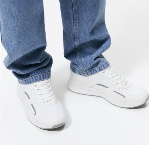 NWT ZARA Men’s White Chunky Sole Running Sneaker/Shoes Size 8/41 - Picture 7 of 9