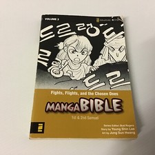 Manga Bible Volume 3 Graphic Novel 1st & 2nd Samuel Paperback