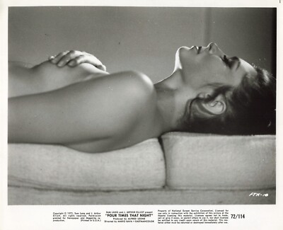 Four Times That Night 1971 Movie Photo Daniela Giordano 8x10 Press Pin Up *P101b