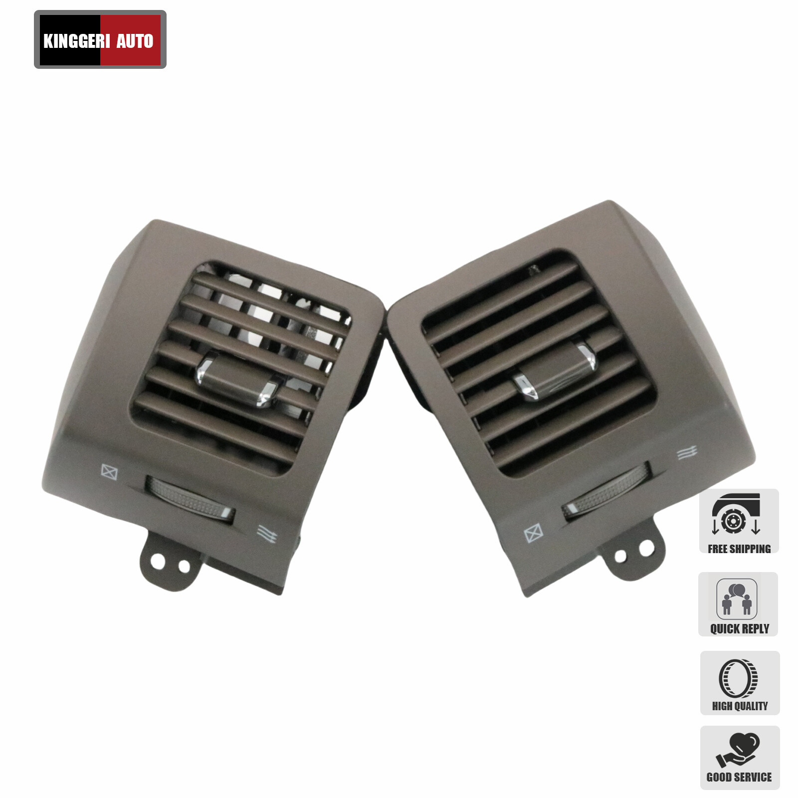 New 1Pair Air Vent Outlet A/C Fit For Toyota Prado 120 Lexus GX470 2003-2009