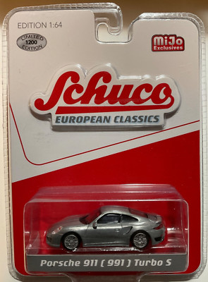 Schuco 1:64 European Classics RAW CHASE MiJo Exclusive Porsche 911 (991) Turbo S