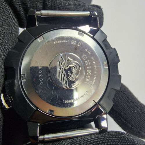Seiko Baby Tuna Black Gold SRP231k1 4R36-00V0 Discontinued 1st Gen Rare - Picture 4 of 12