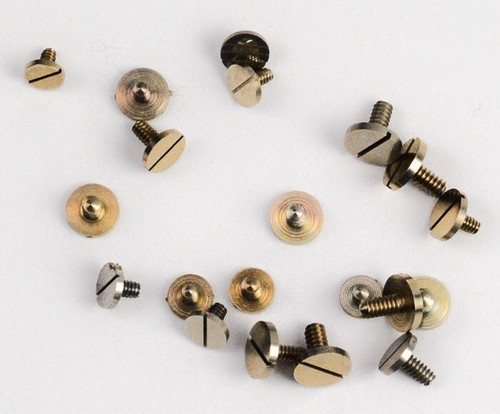 Lot De Pièces Pour Montres De Poche - Clés De Fixation Courtes Fraisées - Neuf