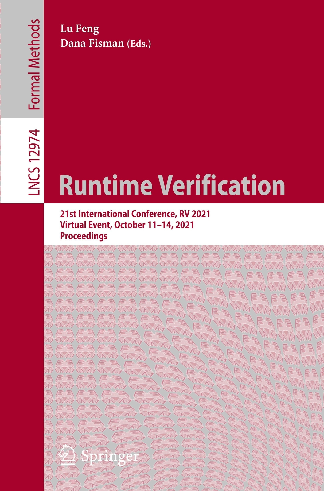 Thumbnail - Runtime Verification Dana Fisman (u. A.) Taschenbuch Paperback Xii