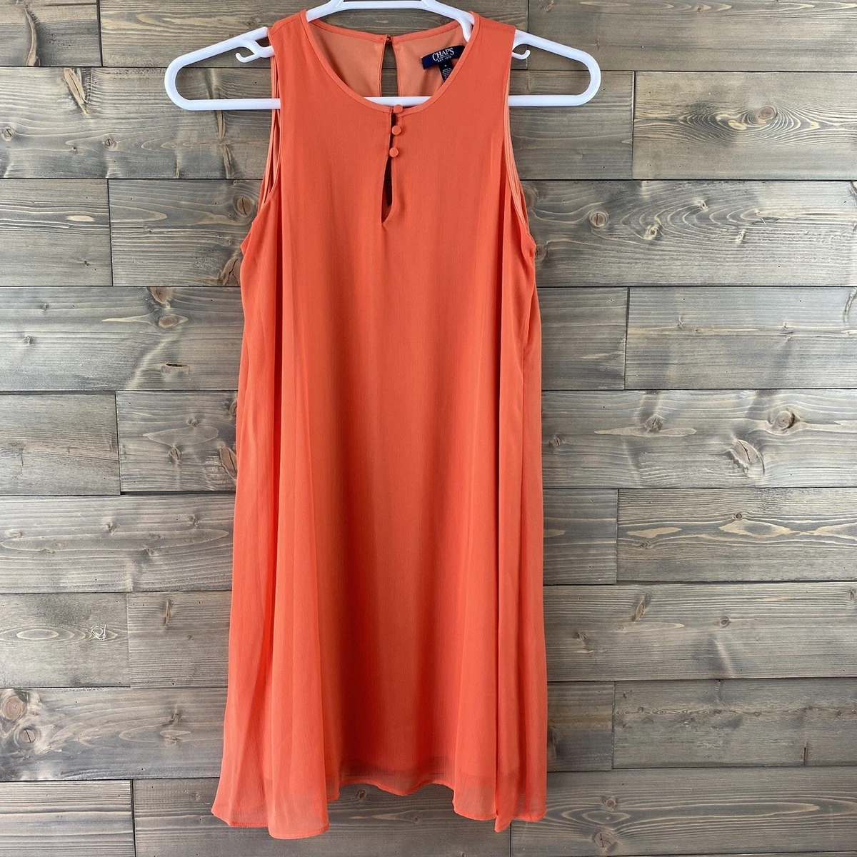 Chaps top sleeveless dress