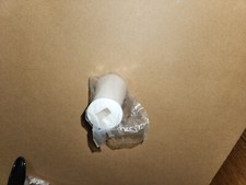 New Tupperware Weighted Toothbrush Holder White Self-closing