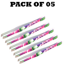 Forgica Professional Stainless Steel Paper Coated Tweezers