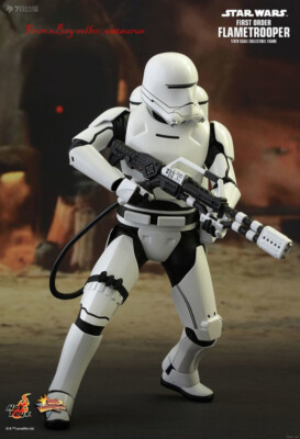 SF・ファンタジー・ホラー HotToys StarWars FirstOrderStormtrooper Perfect HotToy 1/6 Mms326 Star Wars First Order Flametrooper In